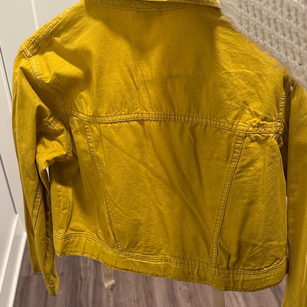Yellow Button-Up Jacket - Picture 2 of 2